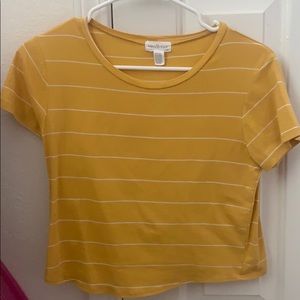 Tilly’s Yellow striped top